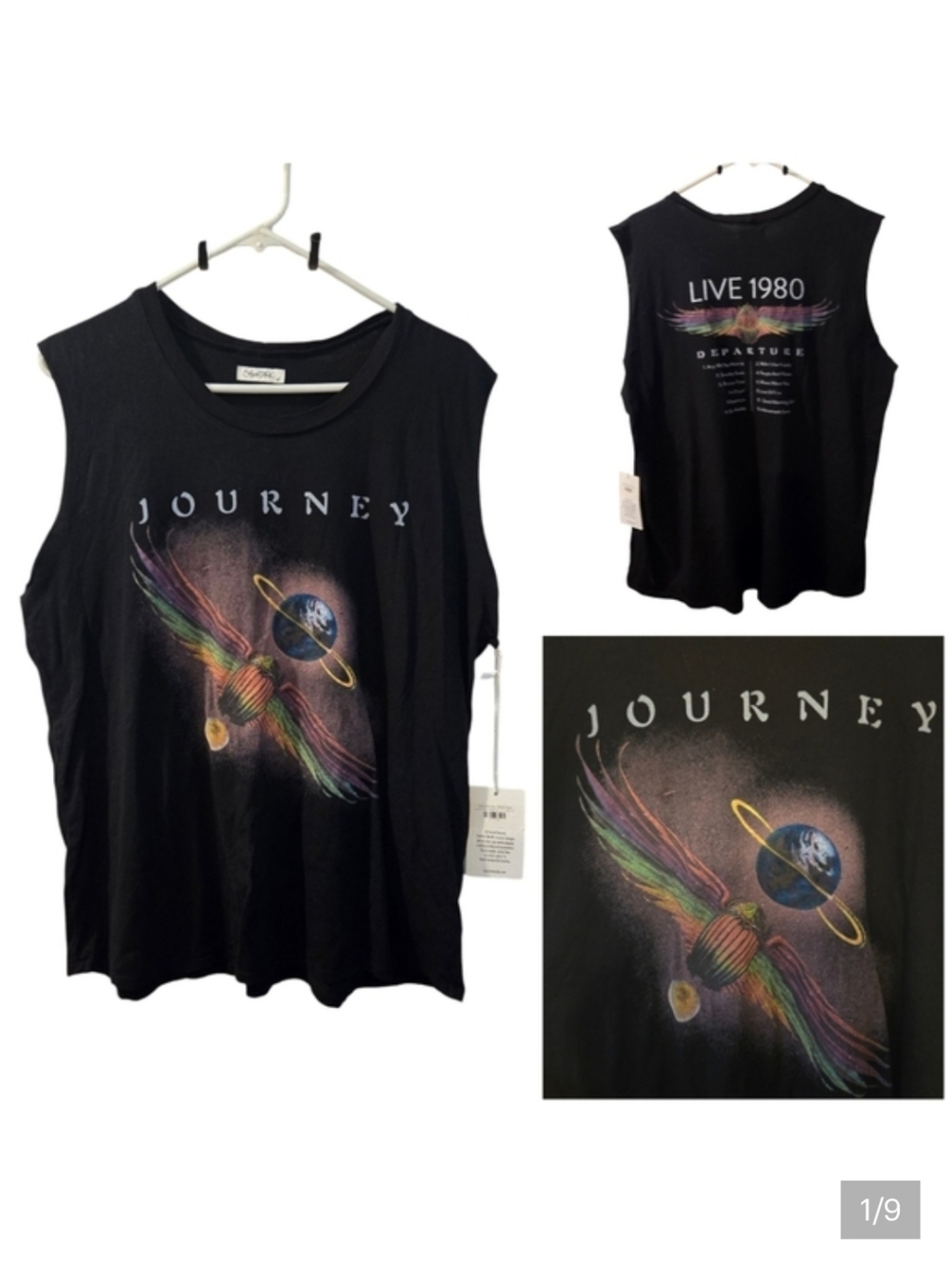 Lauren Moshi Jouney Departure Tour tank Top
